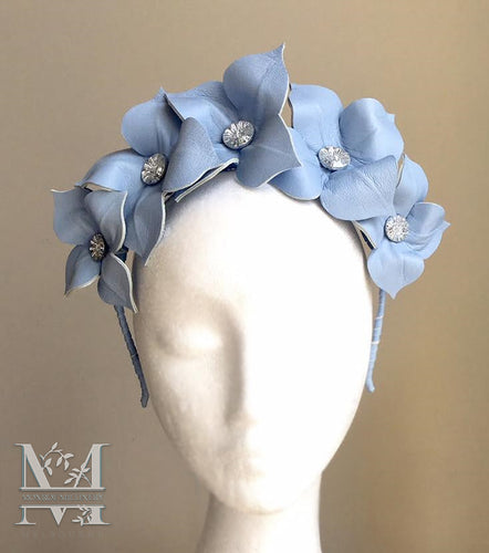 Lily - Blue Flower Crown - MM241