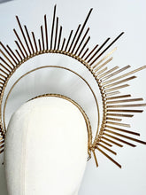 Tori - Gold Starburst Fascinator