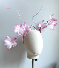 Pollie - Pink Feather Fascinator