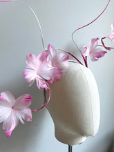 Pollie - Pink Feather Fascinator