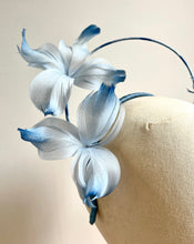 Sammi - Blue Feather Fascinator