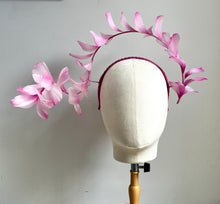 Pippa - Pink Feather Fascinator