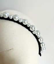 Faith - Black & Pearl Headband