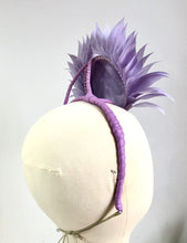 Allora - Lavender Feather Fascinator - MM969