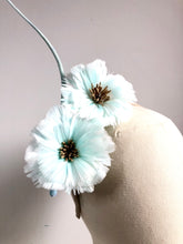 Lana - Soft Blue Flower Fascinator - MM1039