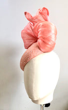 Odette - Peach Straw & Silk Hat - MM1145