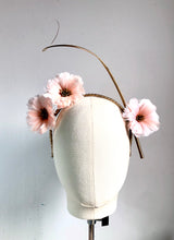 Hella - Pink Flower Fascinator - MM1040