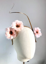 Hella - Pink Flower Fascinator - MM1040