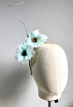 Lana - Soft Blue Flower Fascinator - MM1039