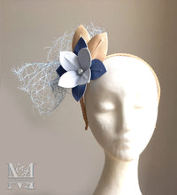 Leigh Leather Fascinator - MM290