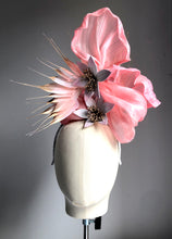 Jose - Silk & Leather Fascinator - MM440