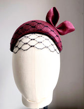 Eadie - Burgundy Bandeau