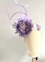 Shellie - Feather Flower Fascinator  - MM698