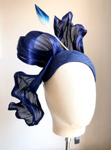 Ness - Navy Silk Bandeau - MM599