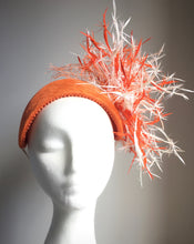 Rhian - Orange Straw Headband - MM400