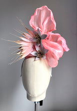 Jose - Silk & Leather Fascinator - MM440