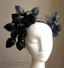 Amelia - Rose Flower Crown - MM229 - Black or White