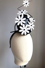 Daisy Percher - Black & White-  Leather Percher - MM429