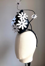 Daisy Percher - Black & White-  Leather Percher - MM429