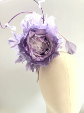 Shellie - Feather Flower Fascinator  - MM698