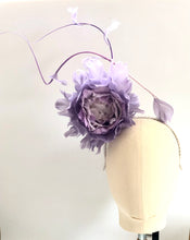 Shellie - Feather Flower Fascinator  - MM698