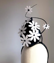 Daisy Percher - Black & White-  Leather Percher - MM429