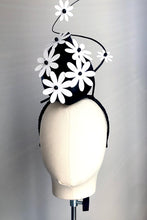 Daisy Percher - Black & White-  Leather Percher - MM429