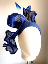 Ness - Navy Silk Bandeau - MM599